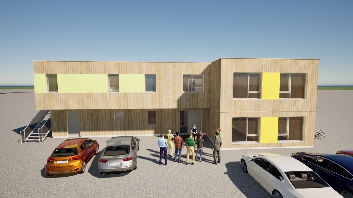 Neubau der Kindertagesstätte und Schulkindbetreuung in Renchen-Erlach